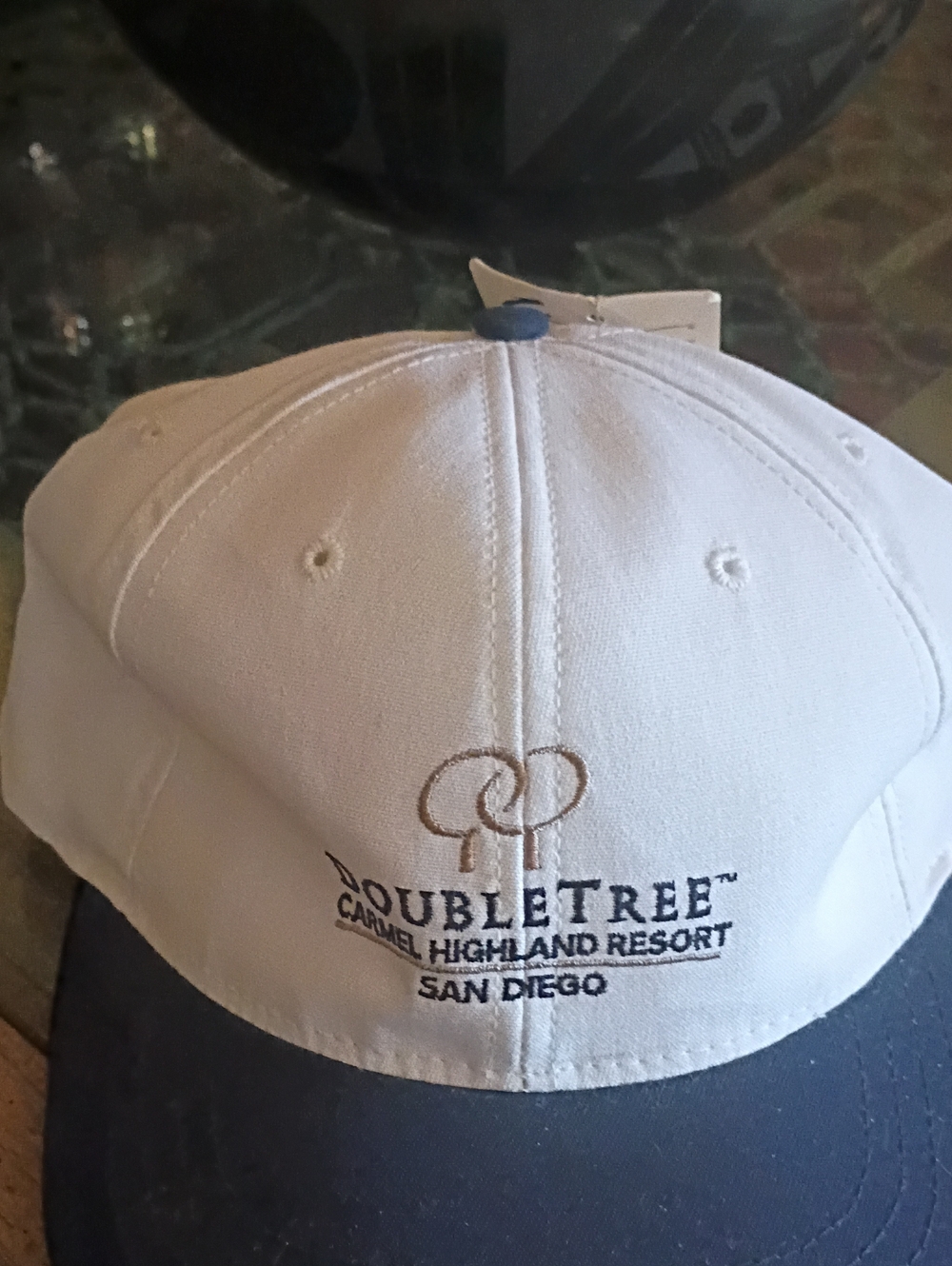 DoubleTree Carmel Highland Resort San Diego Two-Tone Cap - White/Navy